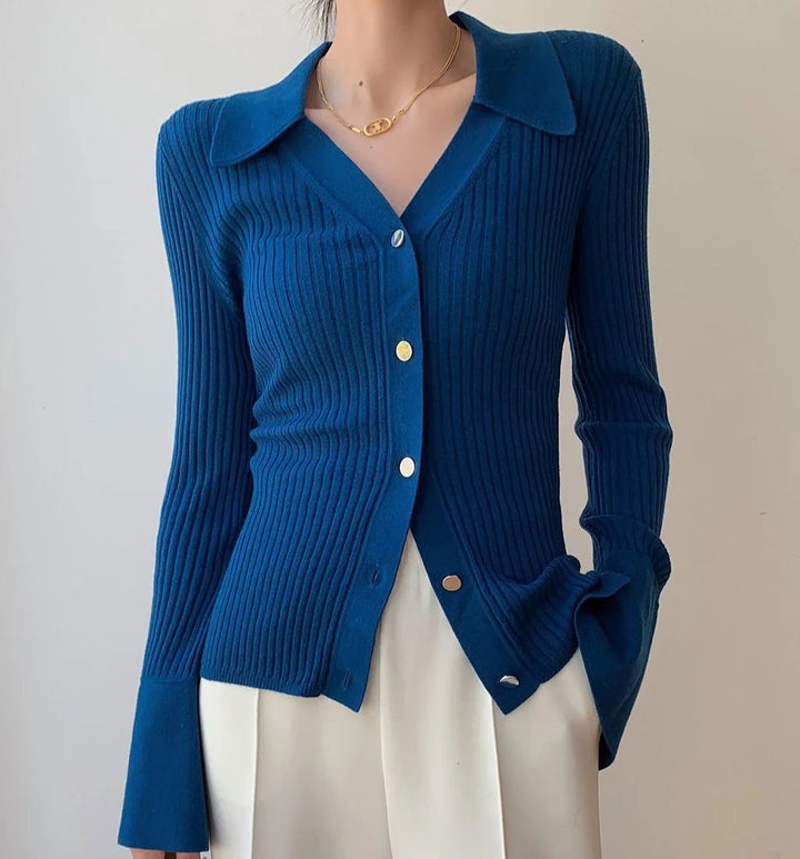 Lenara Soft Collar Sweater