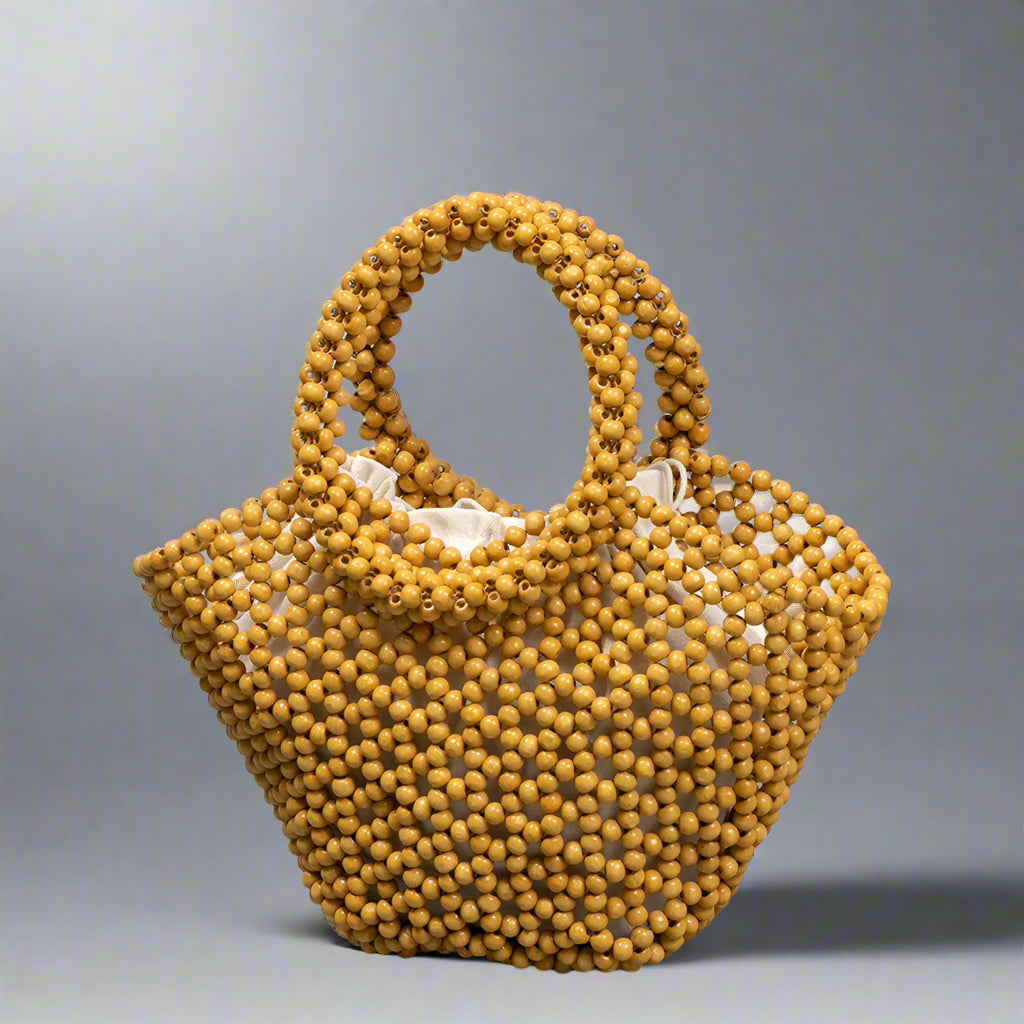 Willa Bead Weave Handbag