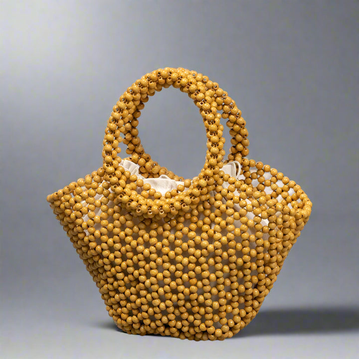 Willa Bead Weave Handbag