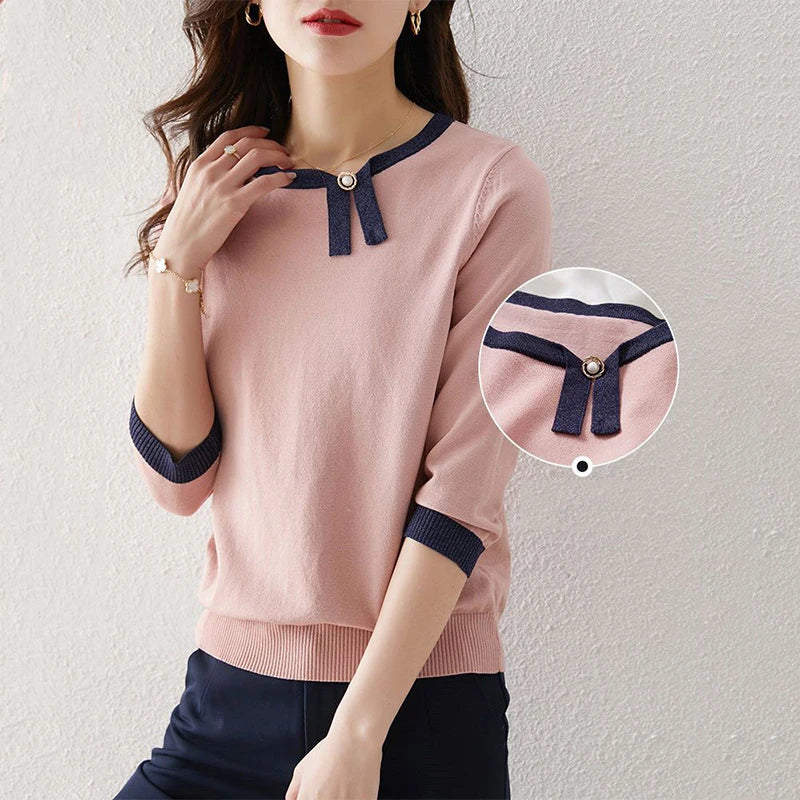 Maura Chic Bow Blouse