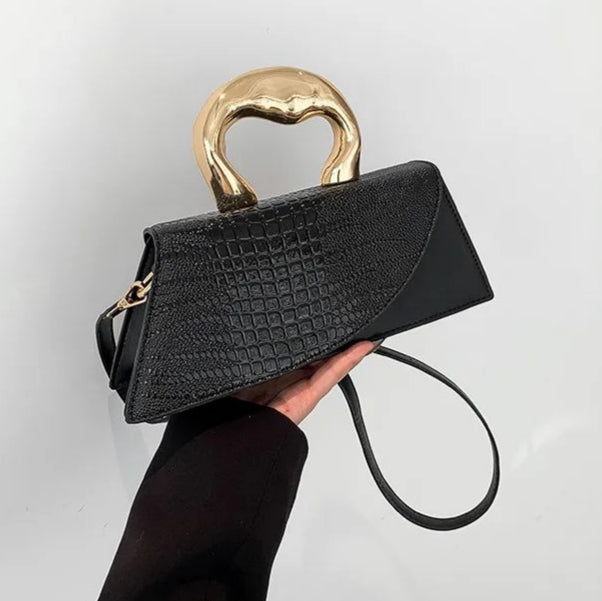 Evania Croc Handbag