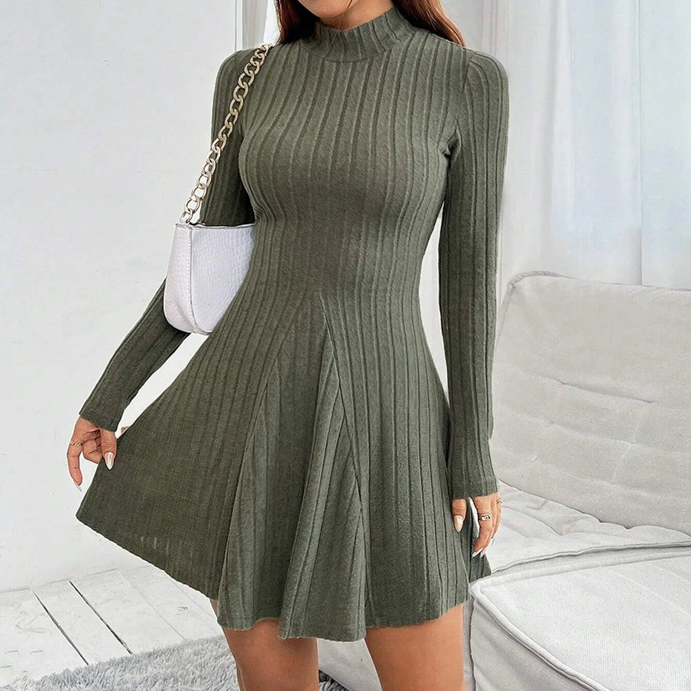 Sorella Ribbed Swing Dress