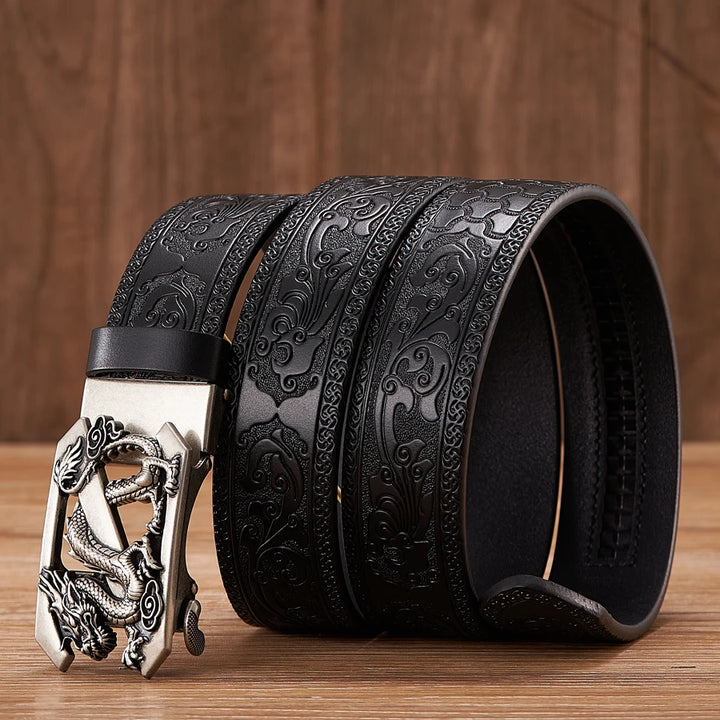 Weston Dragon Buckle Belt