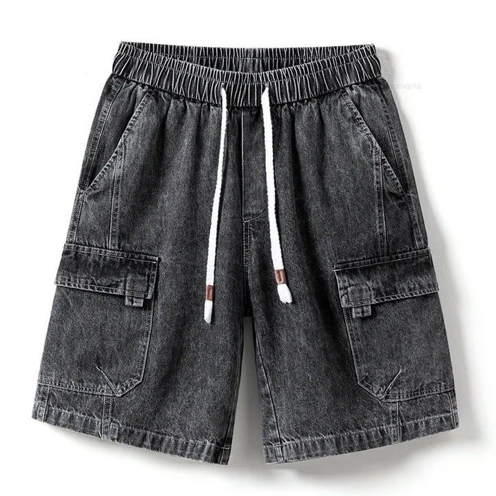 Stravo Denim Cargo Shorts