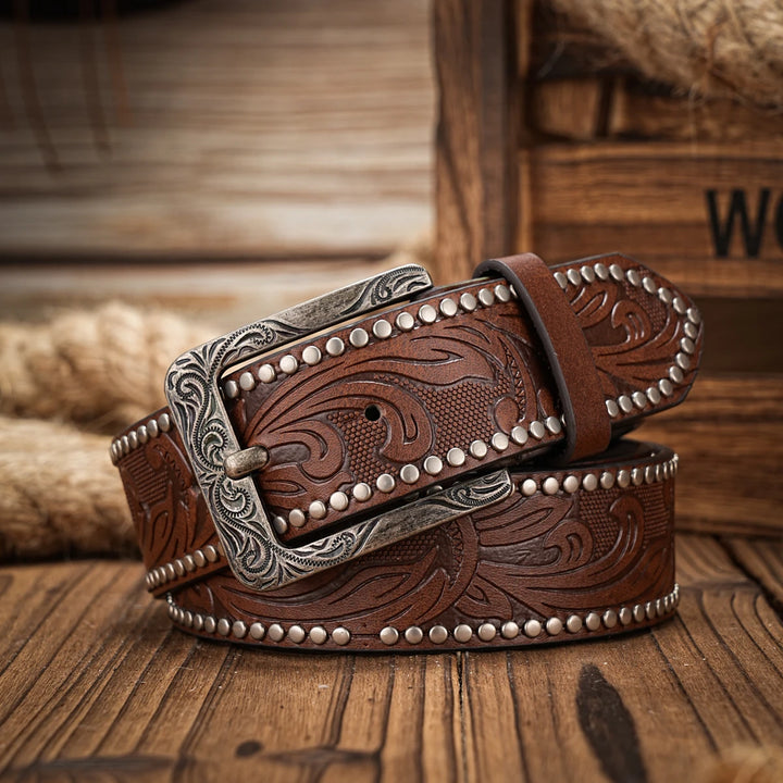 Mustang Leather Belt