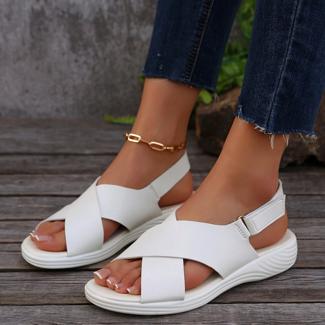 Sienna Cross Comfort Sandals