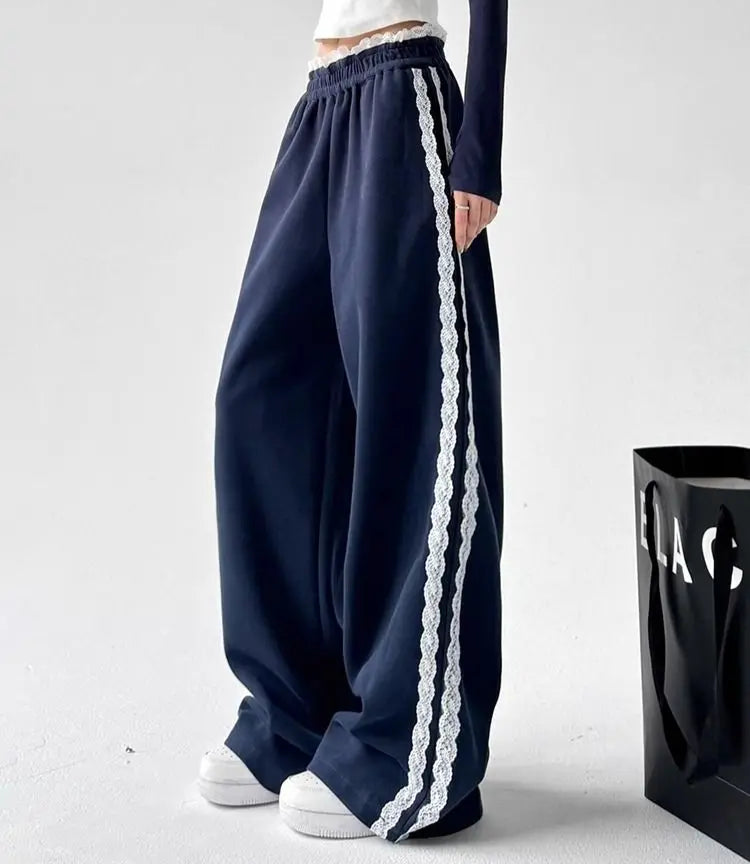 Nadia Relaxed Lace Pants