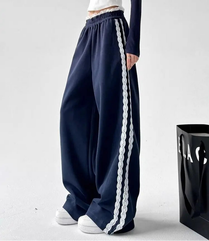 Nadia Relaxed Lace Pants