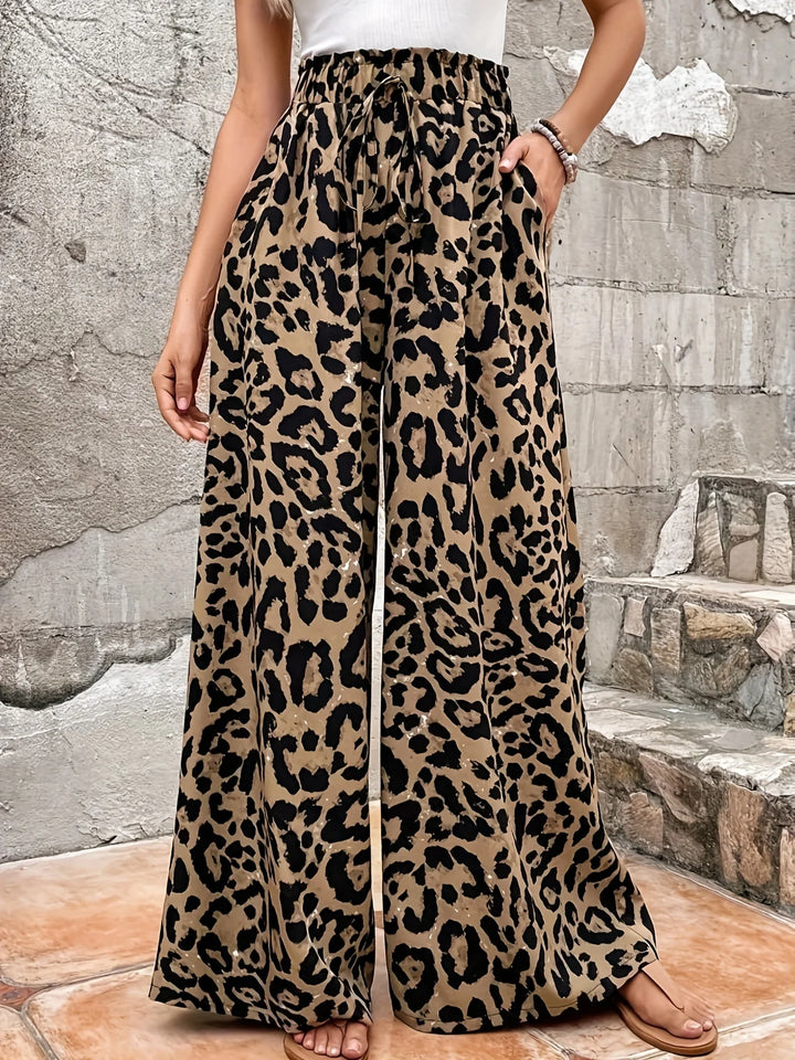 Elara Drape Palazzo Pants