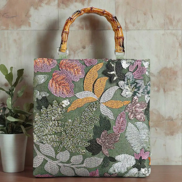Elowen Embroidered Handbag