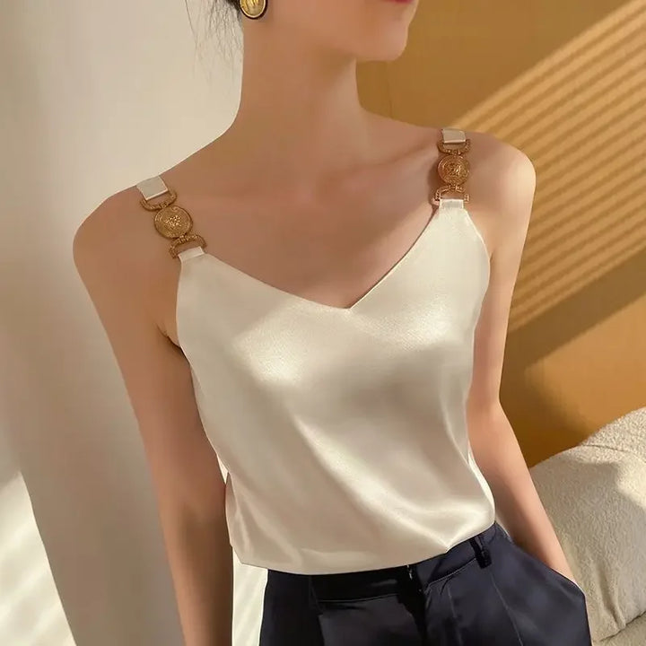 Selene Silkstrap Top