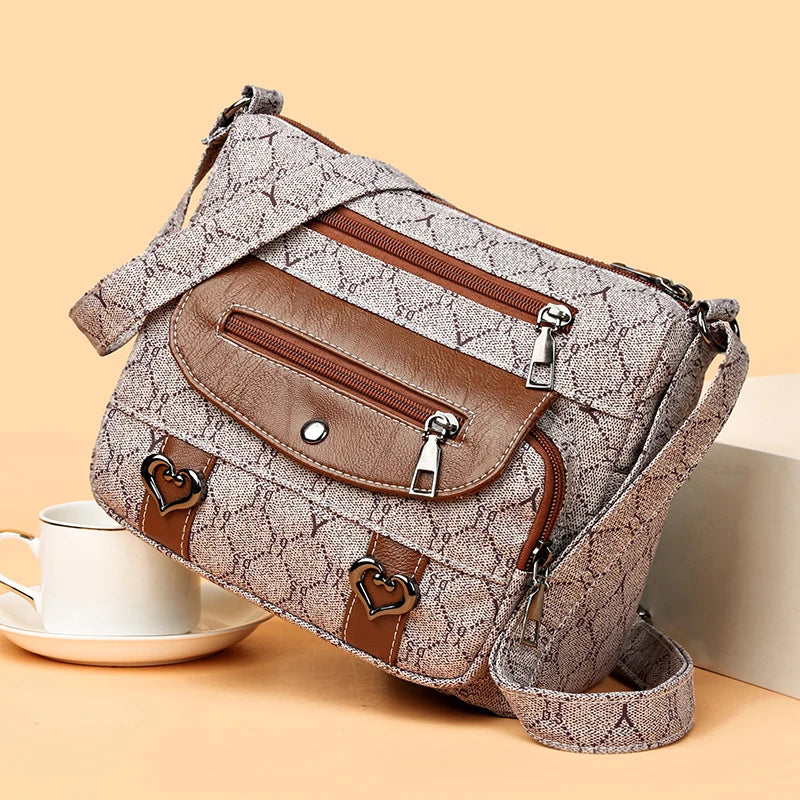 Seren Amour Zip Satchel