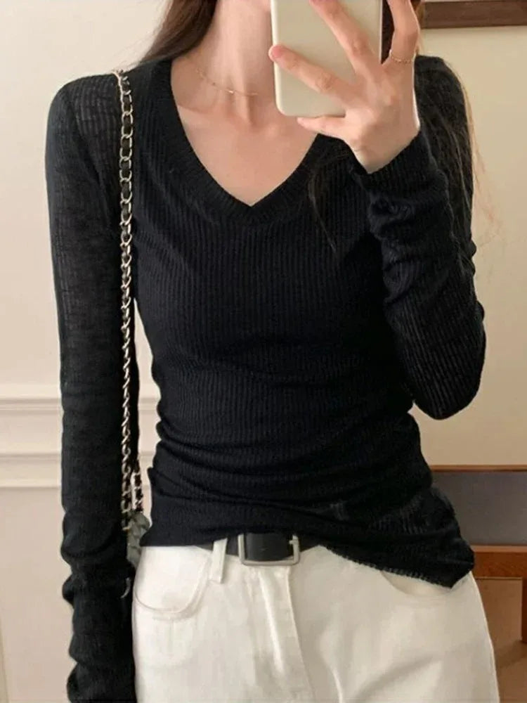 Elora Sheer Mesh Top