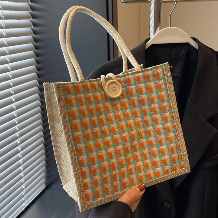 Bianca Patterned Tote Bag