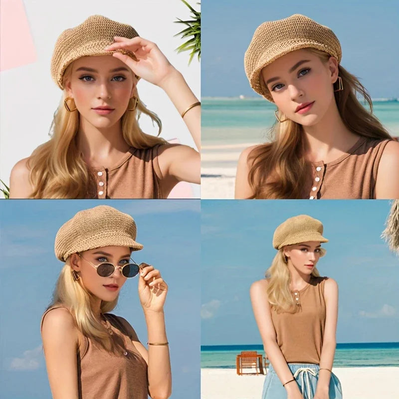 Rosalie Raffia summer Hat