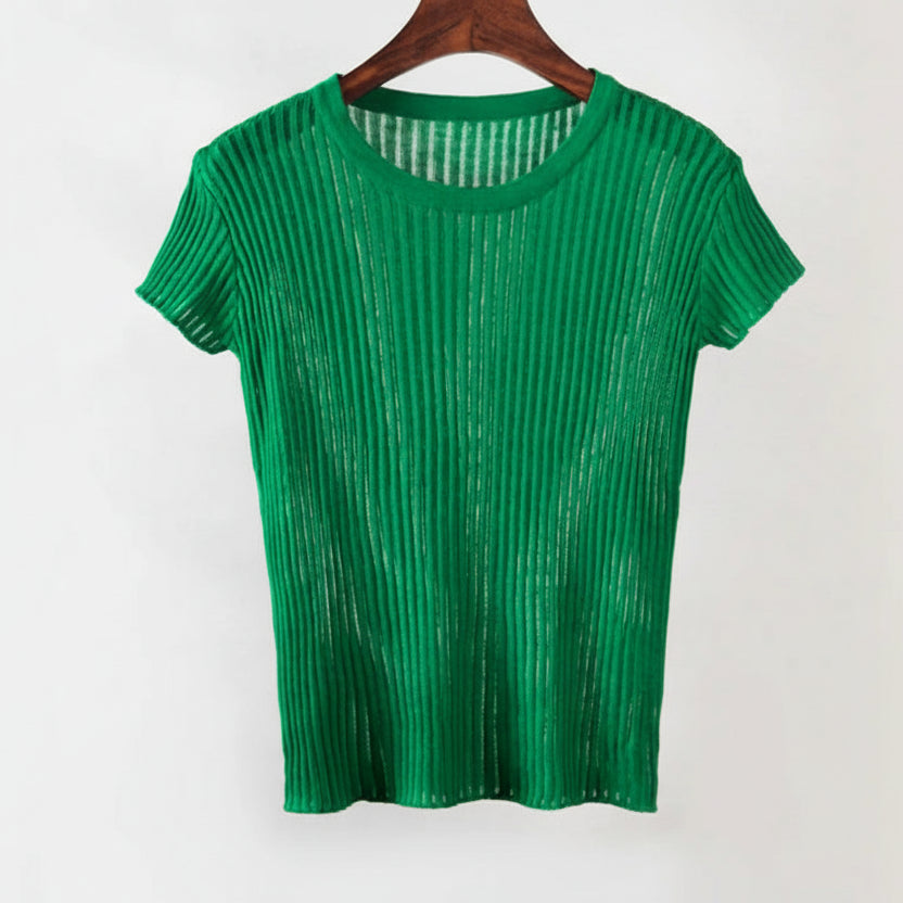 Alina Sheer Mesh Top