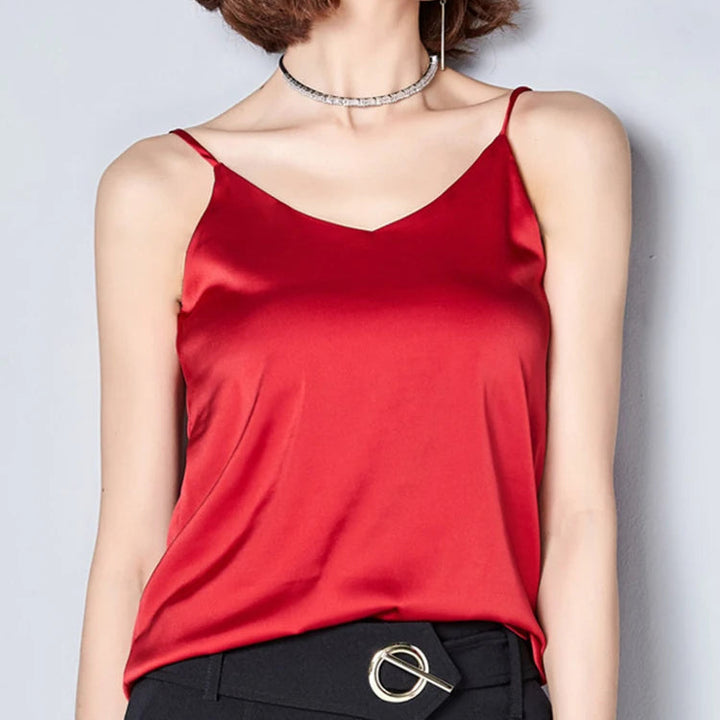 Isleen Satin Silk Top