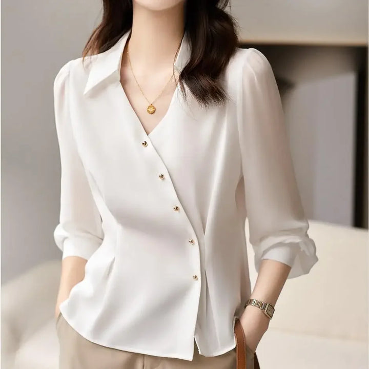 Lucine Italian Chiffon Top