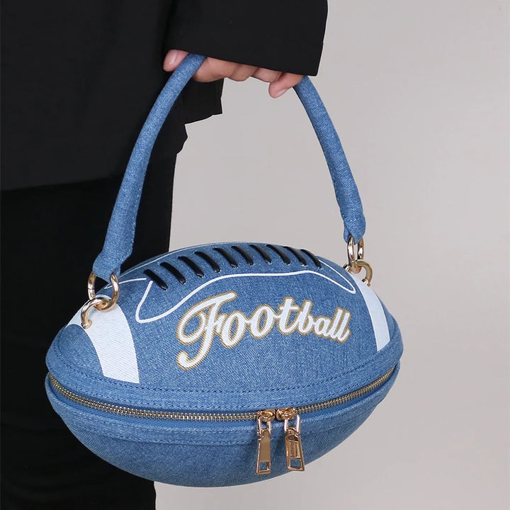 Maddie Football Handbag