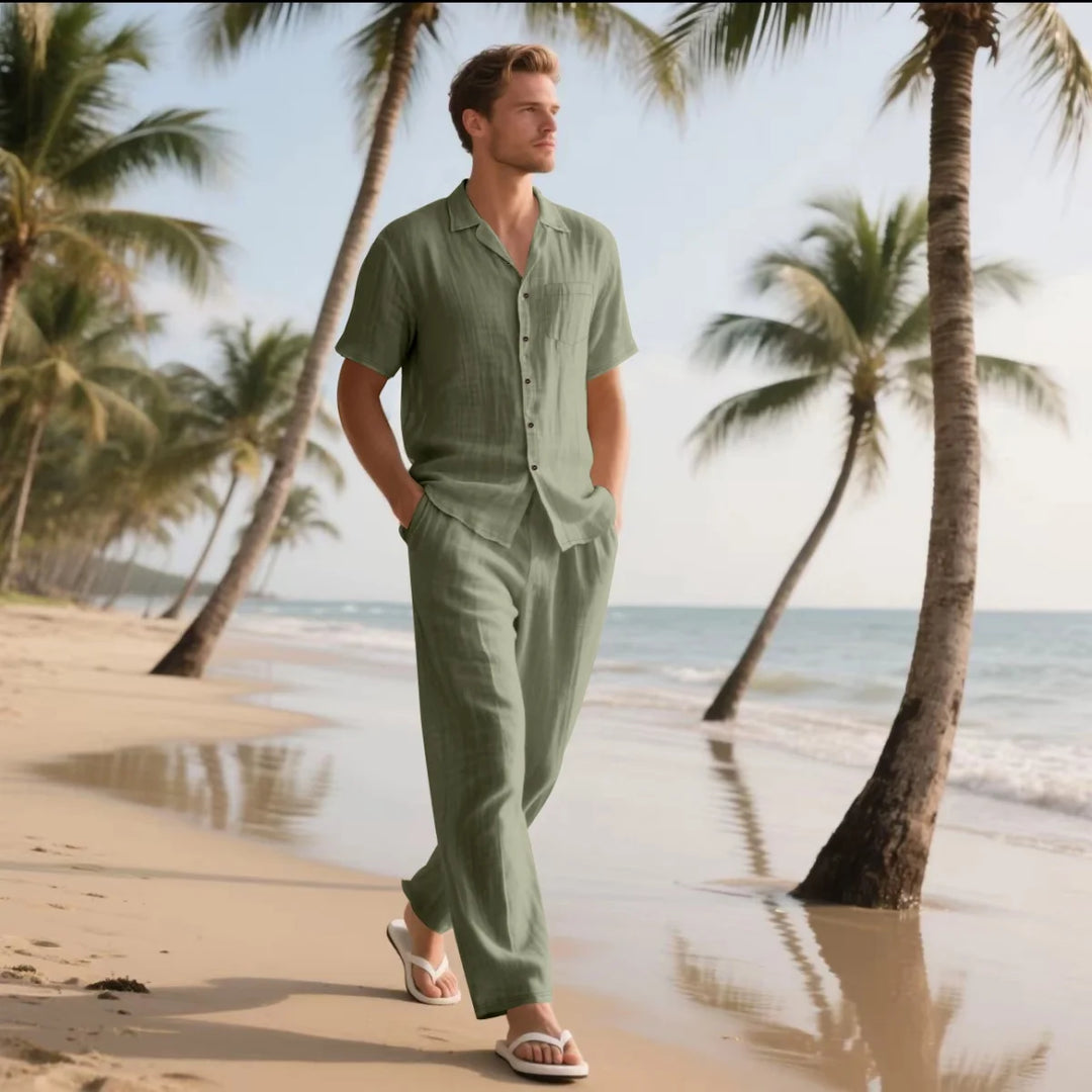 Phillip Linen Pants Set