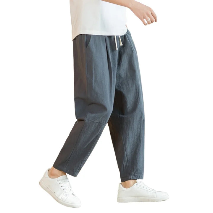 Mitchell Linen Straight Pants