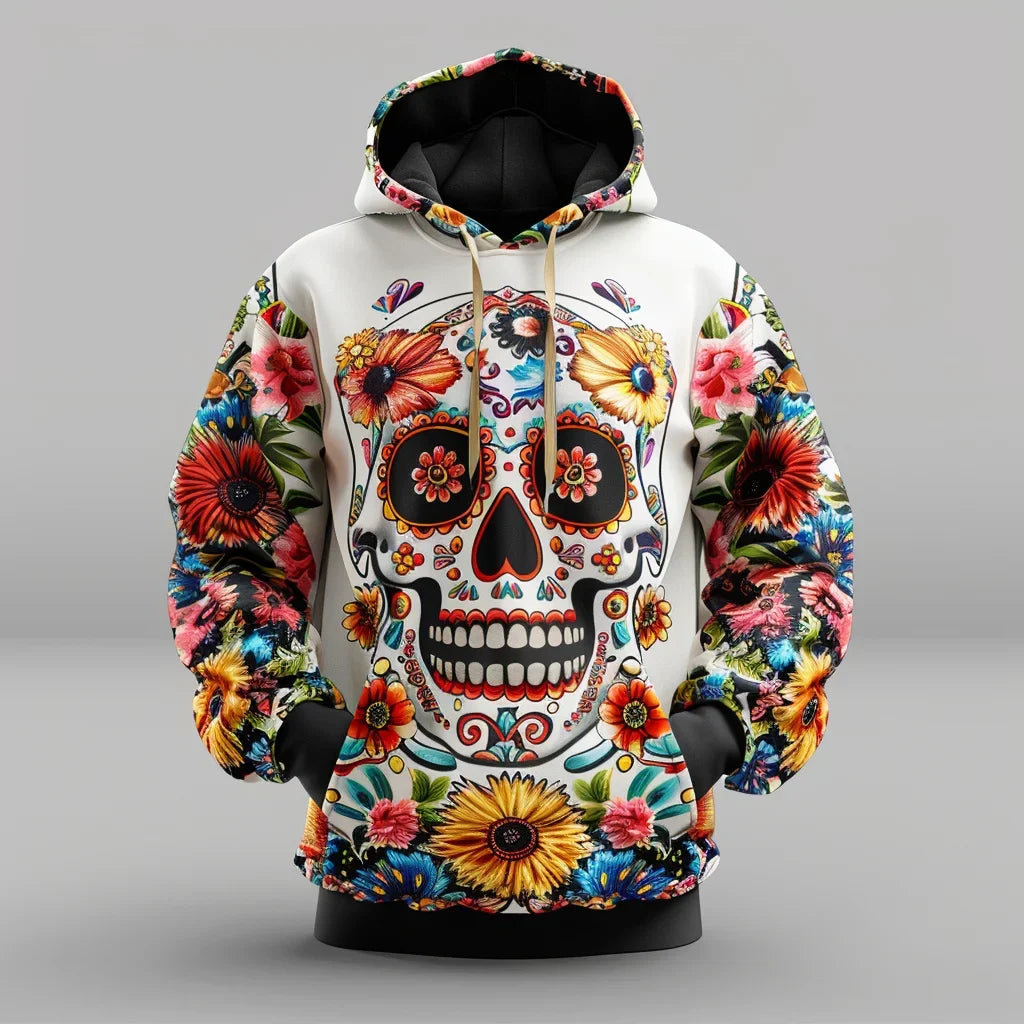 Santo Skull Hoodie