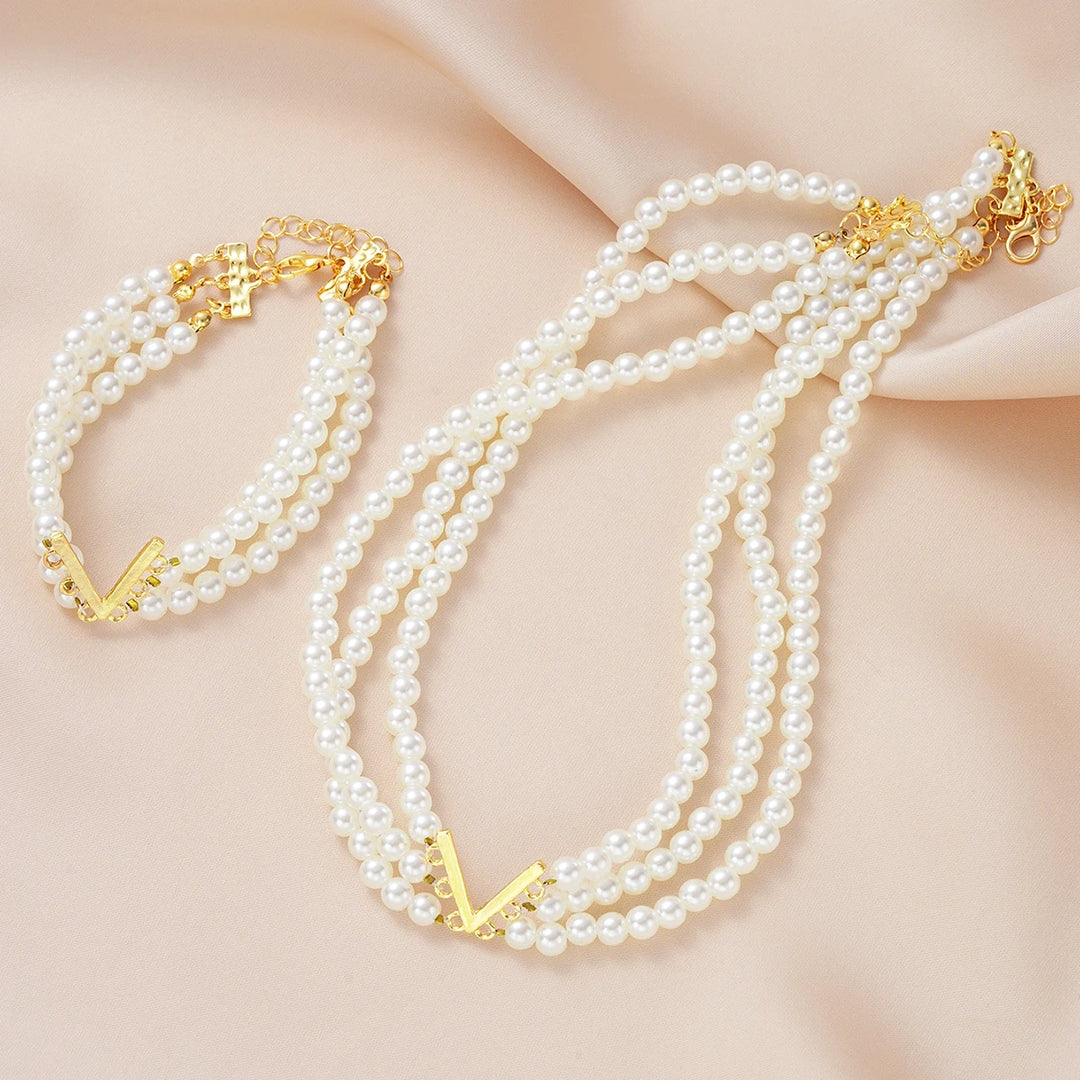 Elara Prestige Pearl Set