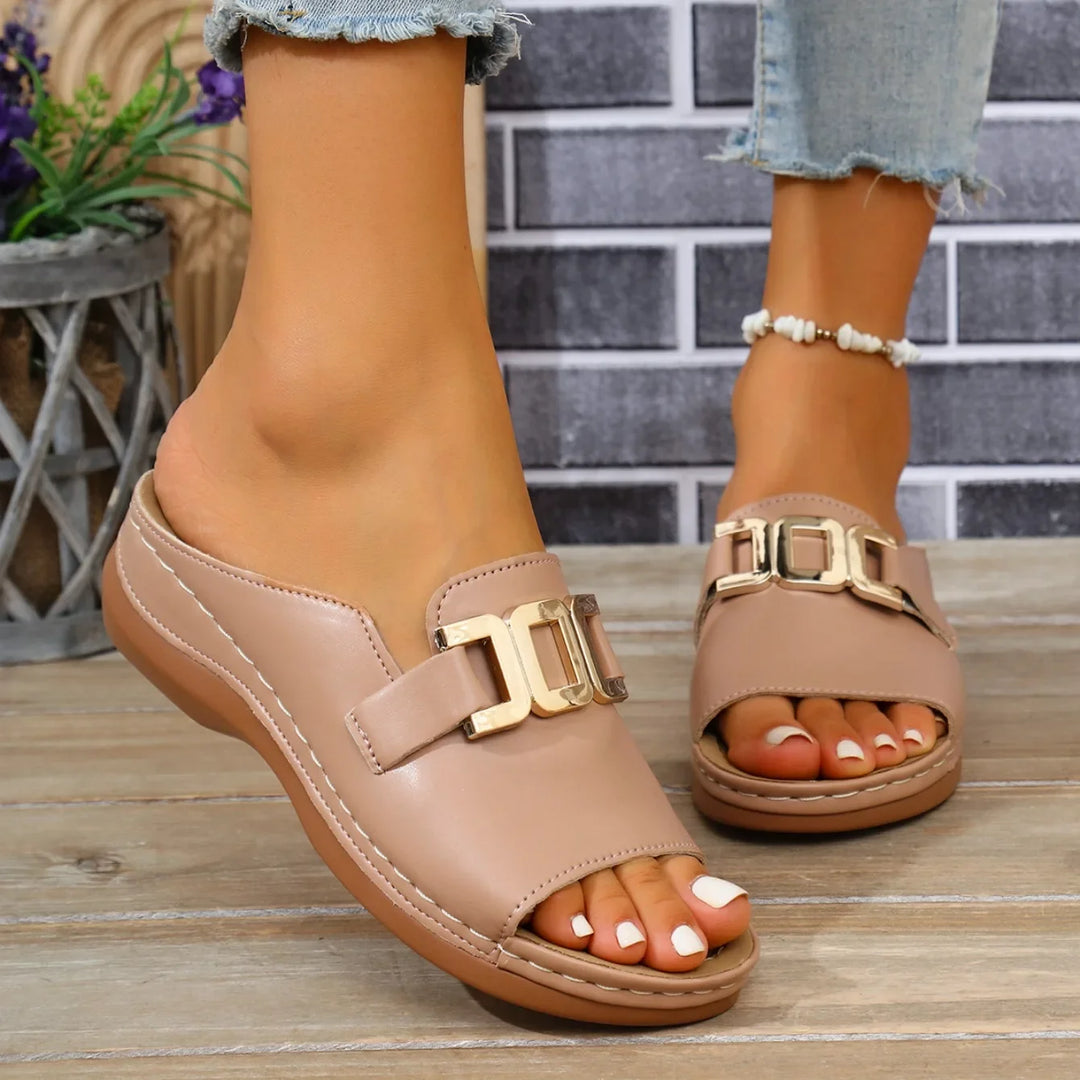 Emma Buckle Sandals