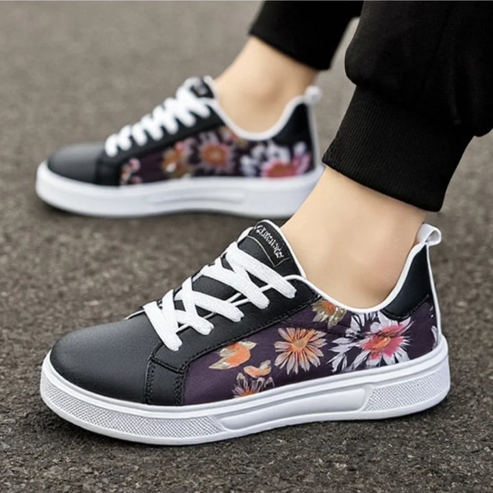 Renoir Patch Canvas Sneakers
