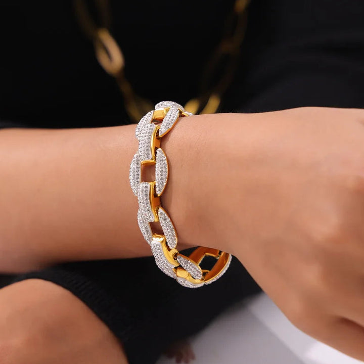 Tavine Diamond Link Bracelet