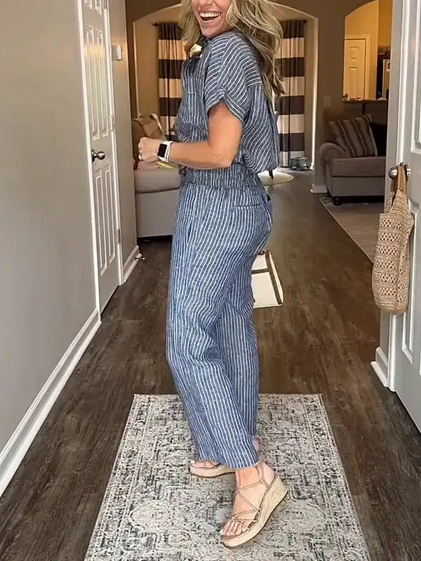 Amellia Relaxed Linen Set