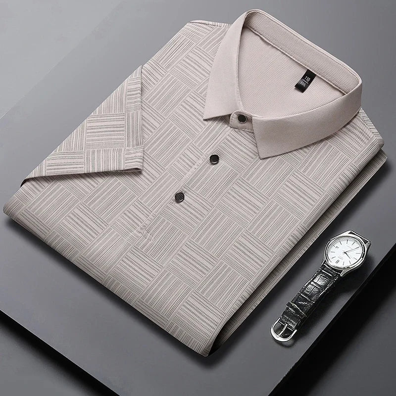 Elvan Check Polo Shirt