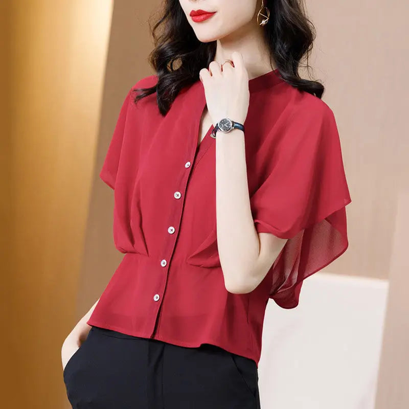 Emma Chiffon Shirt