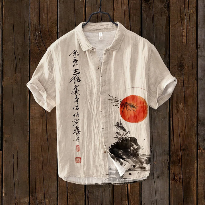 Fletcher Wave Linen Shirt