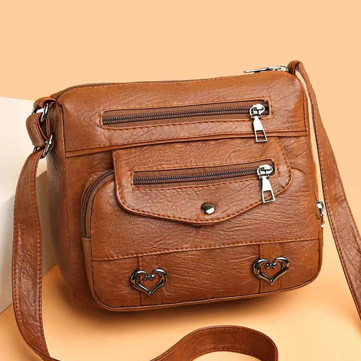 Alira Heart Zip Bag