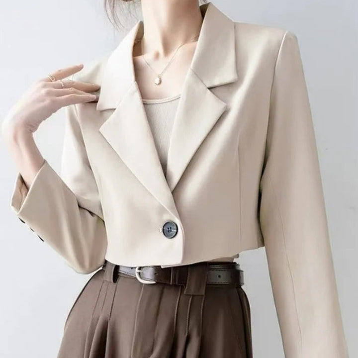 Elira Cropped Tailor Blazer