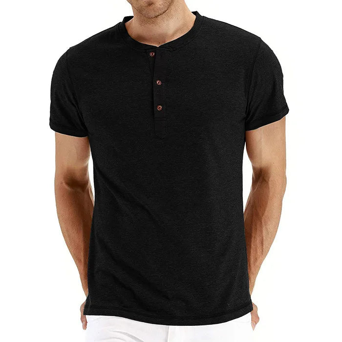 Luca Breathable Henley Tshirt