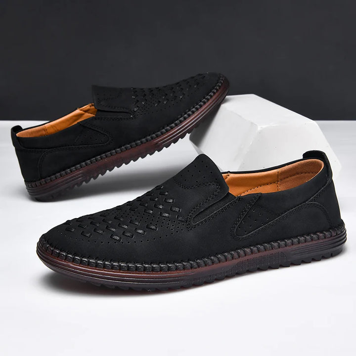 Levan Cowhide Slip-ons