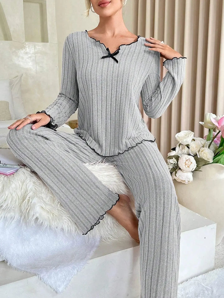 Elara Soft Knit Pajamas
