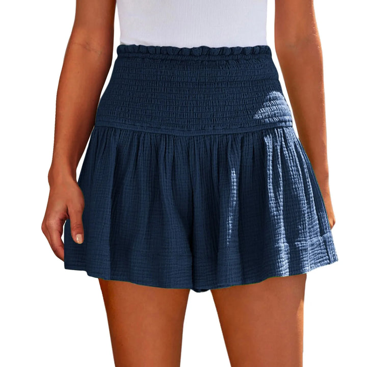 Lioren Cotton Smocked Skirt