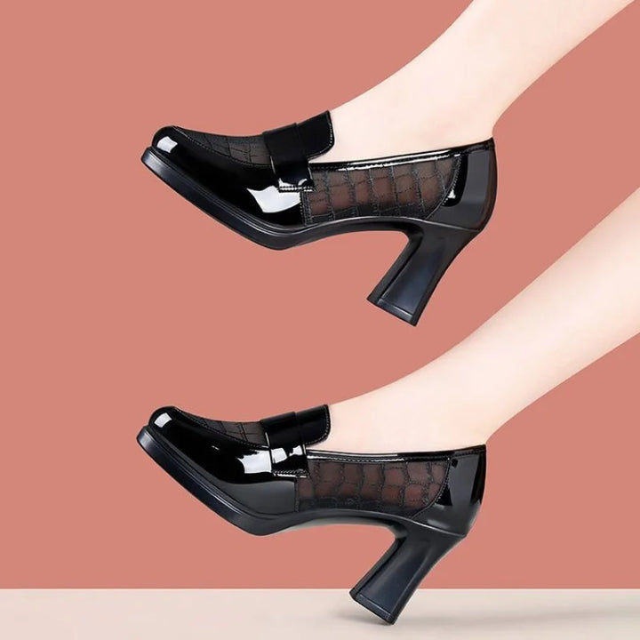 Francesca Block Heel Pumps