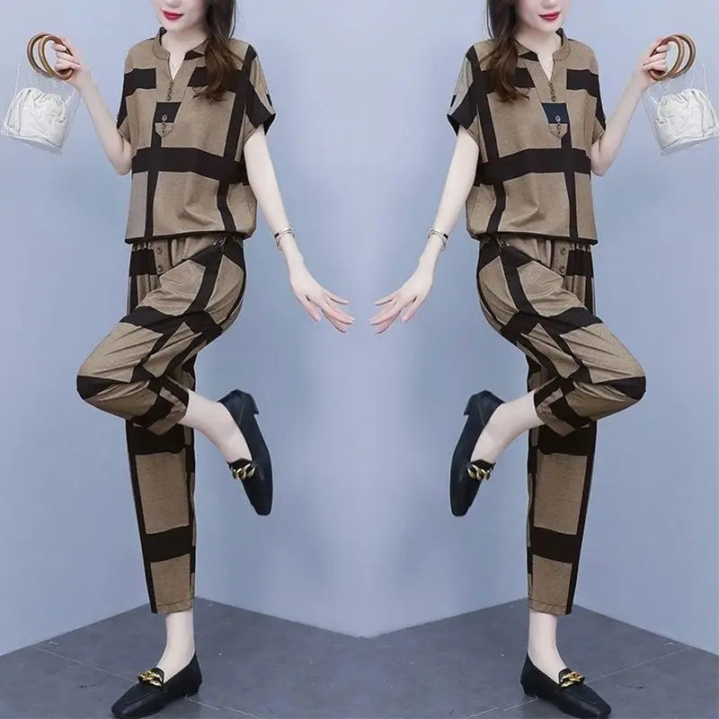 Sofie Button Two-Piece Set