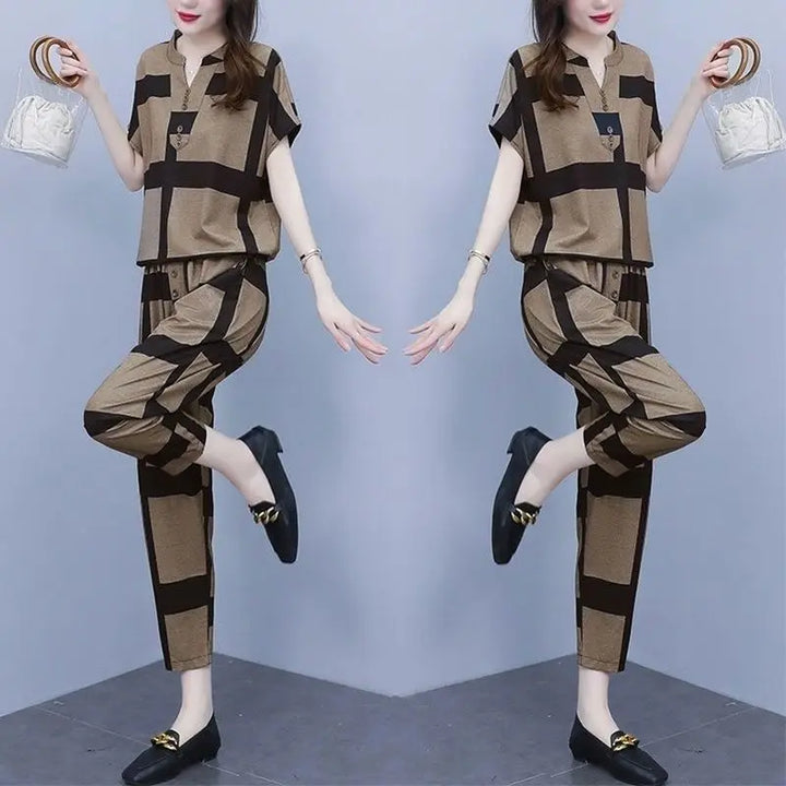 Sofie Button Two-Piece Set