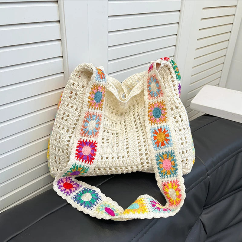 Fiora Crochet Tote Bag