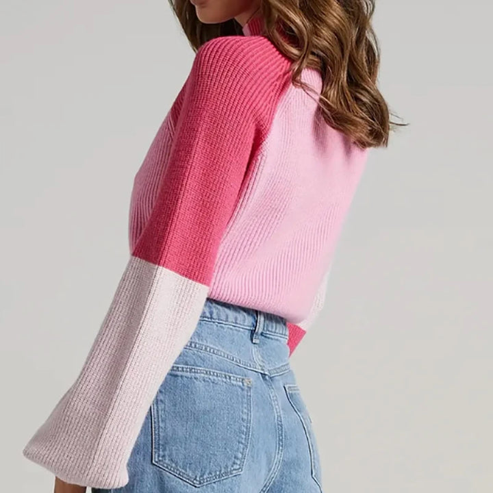 Mira PatchKnit Sweater
