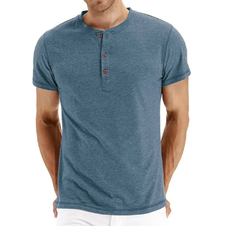 Luca Breathable Henley Tshirt