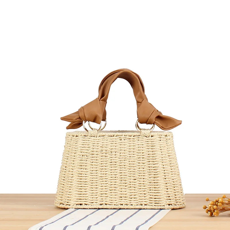Amabel Woven Handbag
