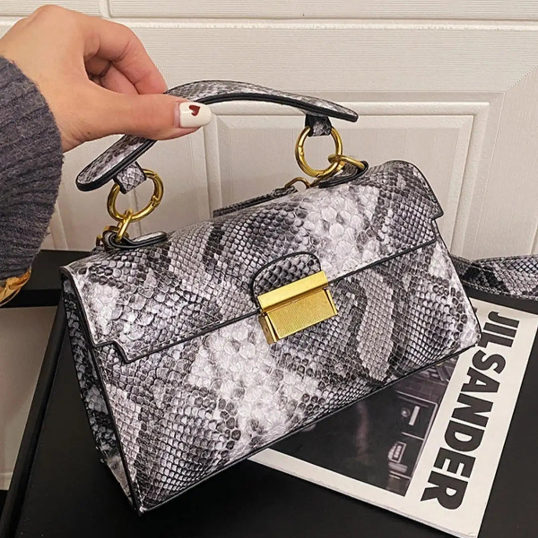 Lorvira Embossed Handbag