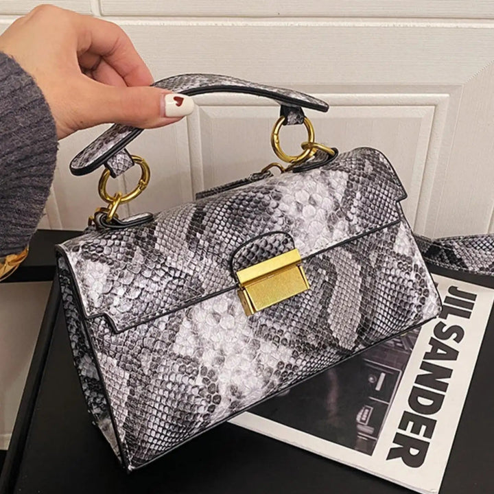 Lorvira Embossed Handbag