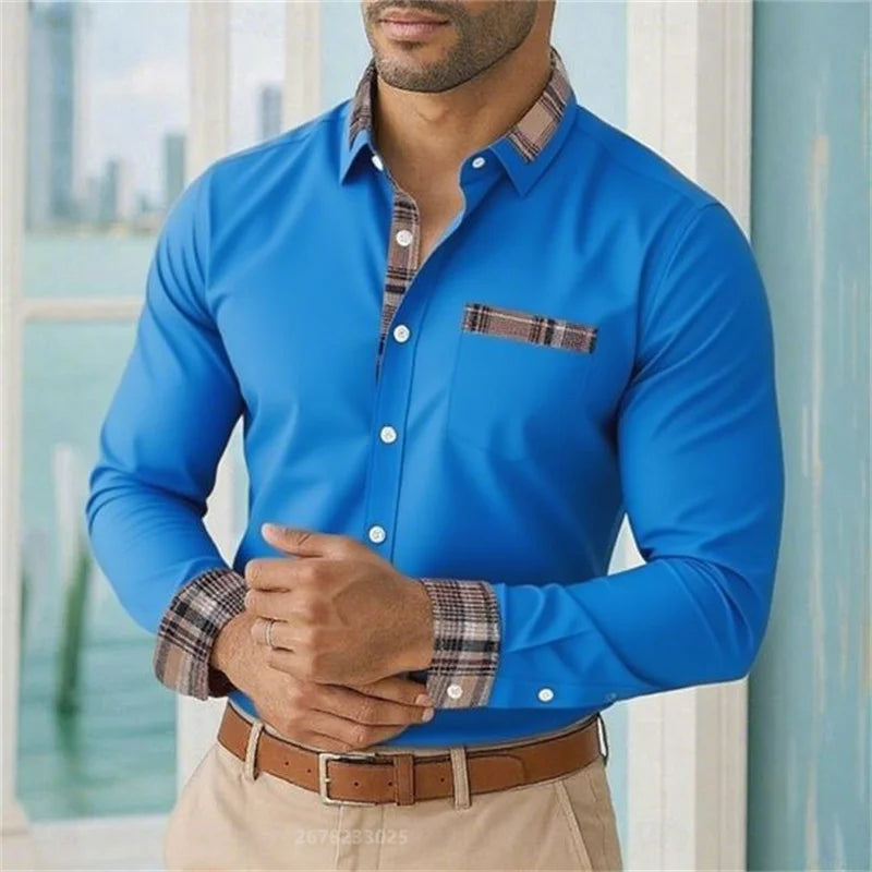 Bastian Plaid Accent Shirt